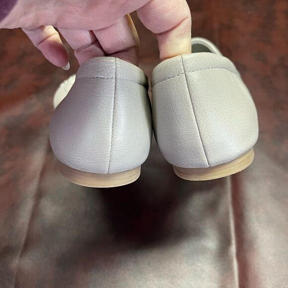 Aldo gray loafers flats with silver studs, size 11 - Picture 10 of 11